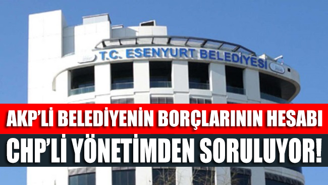 AKP’nin faturası CHP’ye kesildi